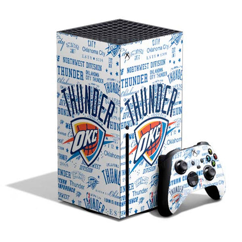 NBA Oklahoma City Thunder Historic Blast Xbox Series X Bundle Skin
