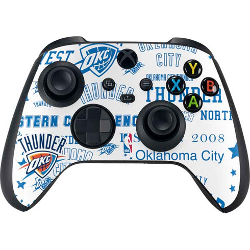 NBA Oklahoma City Thunder Historic Blast XBox Series X Digital Edition Bundle Skin