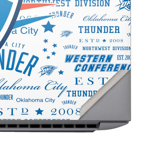 NBA Oklahoma City Thunder Historic Blast HP ZBook Fury 16 G10 Skin