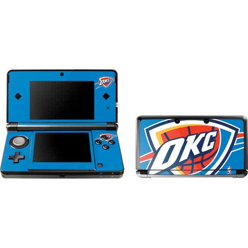 NBA Oklahoma City Thunder Large Logo Nintendo Skins