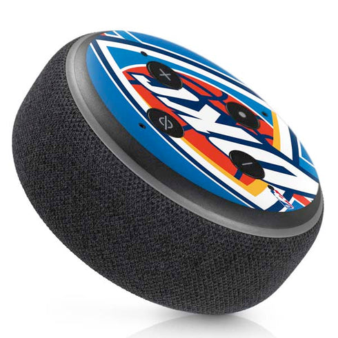 NBA Oklahoma City Thunder Large Logo Amazon Echo Dot Skin