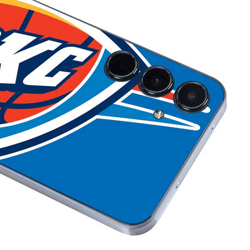 NBA Oklahoma City Thunder Large Logo Galaxy A35 5G Skin