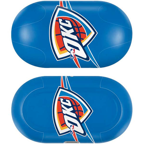 NBA Oklahoma City Thunder Large Logo Galaxy Buds Plus Skin