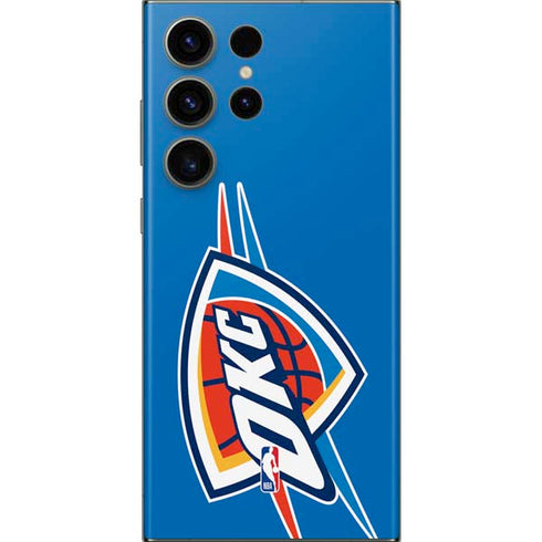 NBA Oklahoma City Thunder Large Logo Galaxy Skins