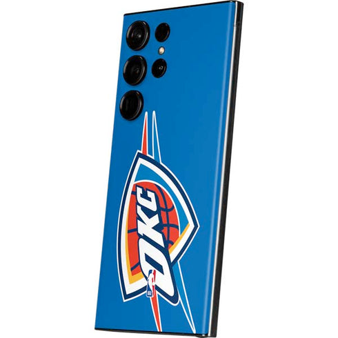 NBA Oklahoma City Thunder Large Logo Galaxy Skins