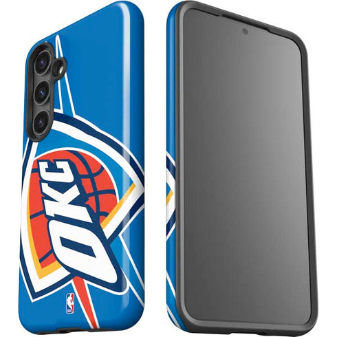 NBA Oklahoma City Thunder Large Logo Galaxy S25 Impact Case