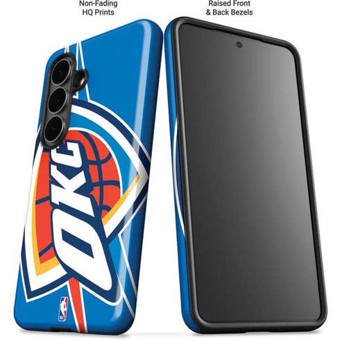 NBA Oklahoma City Thunder Large Logo Galaxy S26 Plus Impact Case