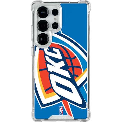 NBA Oklahoma City Thunder Large Logo Galaxy S26 Ultra Clear Case