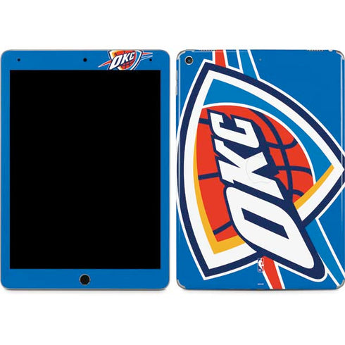 NBA Oklahoma City Thunder Large Logo iPad Skins