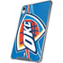 NBA Oklahoma City Thunder Large Logo iPad 11th Gen (2025) Clear Case