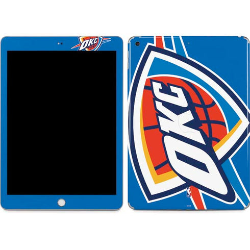 NBA Oklahoma City Thunder Large Logo Apple iPad Skin