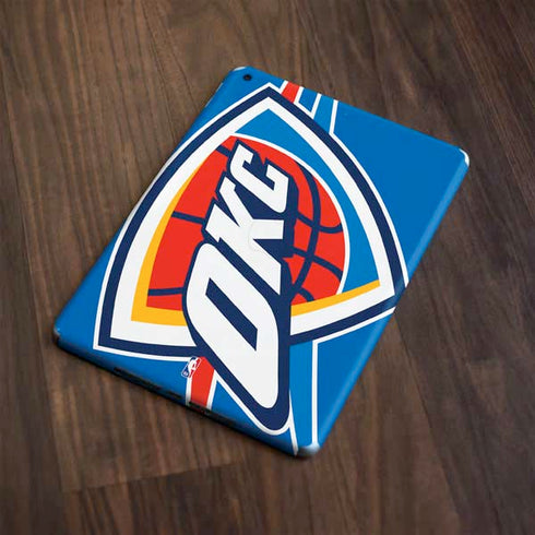 NBA Oklahoma City Thunder Large Logo Apple iPad Skin