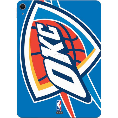 NBA Oklahoma City Thunder Large Logo Apple iPad Air Skin
