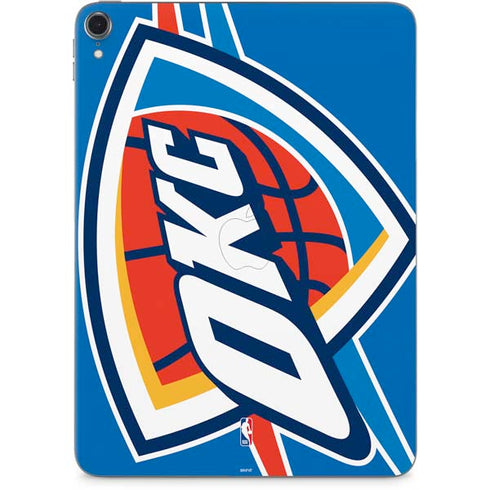 NBA Oklahoma City Thunder Large Logo Apple iPad Pro Skin