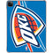 NBA Oklahoma City Thunder Large Logo iPad Pro 11in (2024) Clear Case