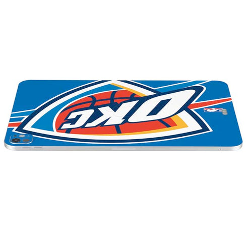 NBA Oklahoma City Thunder Large Logo iPad Pro 13in M4 (2024) Skin