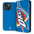 NBA Oklahoma City Thunder Large Logo iPhone 15 Plus Folio Case
