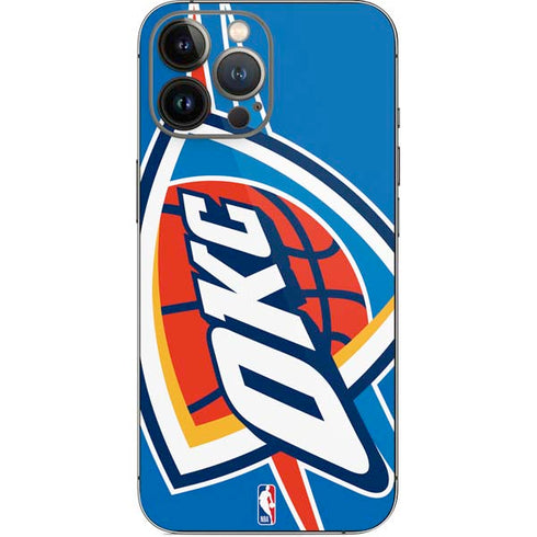 NBA Oklahoma City Thunder Large Logo iPhone 15 Pro Max Skin