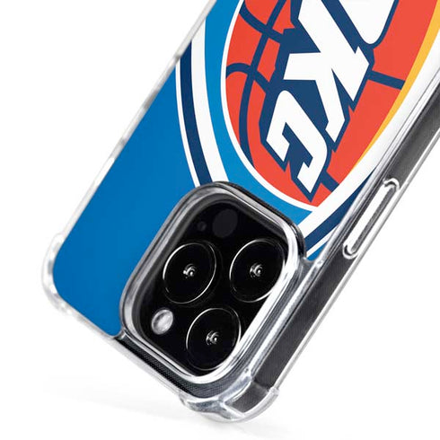 NBA Oklahoma City Thunder Large Logo iPhone 16 Pro MagSafe Case