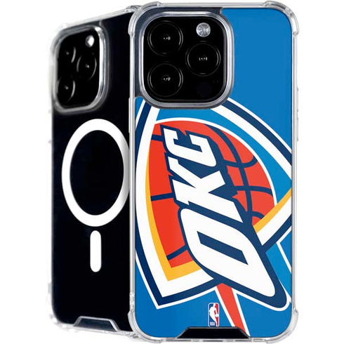 NBA Oklahoma City Thunder Large Logo iPhone 16 Pro Max MagSafe Case