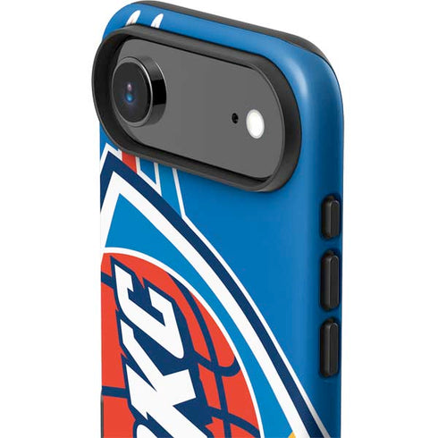 NBA Oklahoma City Thunder Large Logo iPhone 17 Air Impact Case