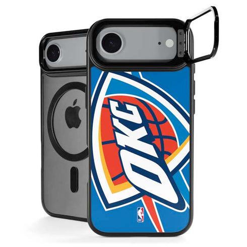 NBA Oklahoma City Thunder Large Logo iPhone 17 Air Kickstand Case