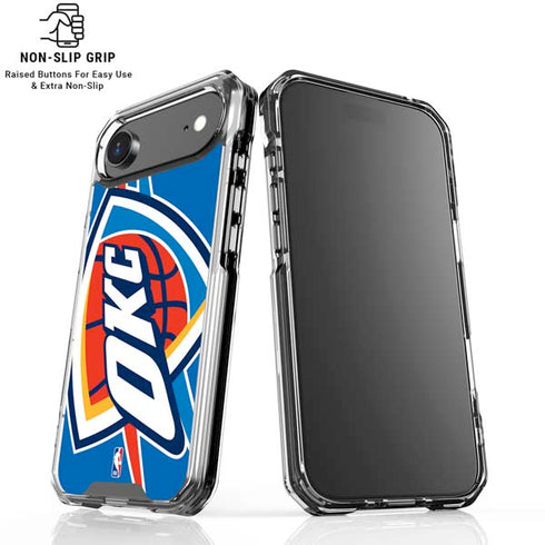NBA Oklahoma City Thunder Large Logo iPhone 17 Air MagSafe Case