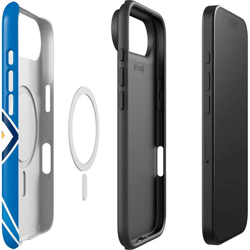 NBA Oklahoma City Thunder Large Logo iPhone 17 Air Magsafe Impact Case