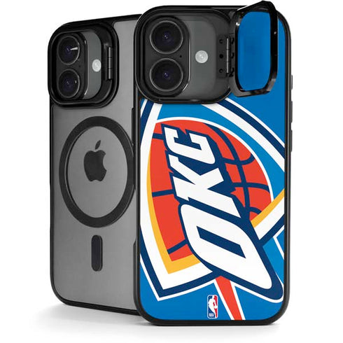 NBA Oklahoma City Thunder Large Logo iPhone 17 Kickstand Case