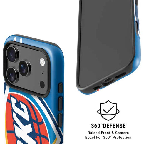 NBA Oklahoma City Thunder Large Logo iPhone 17 Pro Magsafe Impact Case