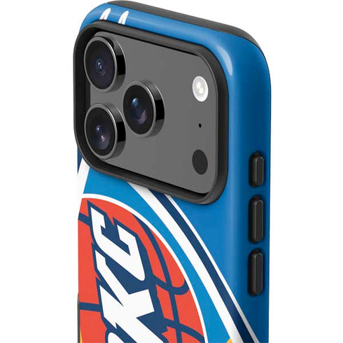 NBA Oklahoma City Thunder Large Logo iPhone 17 Pro Max Impact Case