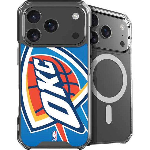 NBA Oklahoma City Thunder Large Logo iPhone 18 Pro Max MagSafe Case