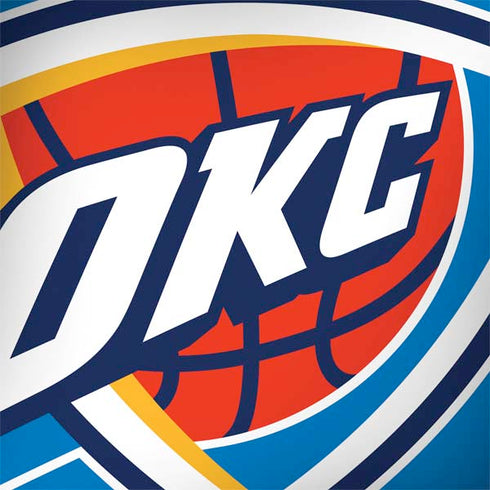 NBA Oklahoma City Thunder Large Logo MacBook Skins