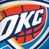 NBA Oklahoma City Thunder Large Logo MacBook Skins