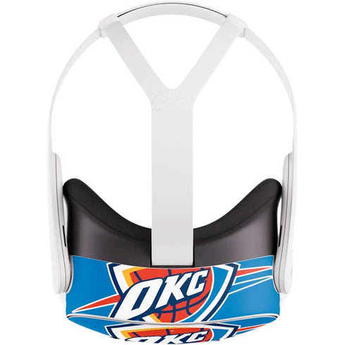 NBA Oklahoma City Thunder Large Logo Meta Quest 3S Skin