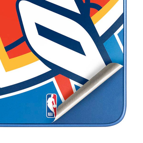 NBA Oklahoma City Thunder Large Logo Moto G Play 4G (2024) Skin