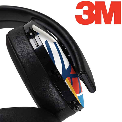 NBA Oklahoma City Thunder Large Logo PlayStation 4 Gold Wireless Headset Skin