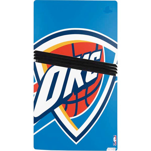 NBA Oklahoma City Thunder Large Logo PS5 Pro Console Skin