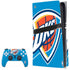 NBA Oklahoma City Thunder Large Logo PS5 Pro Disk Bundle Skin