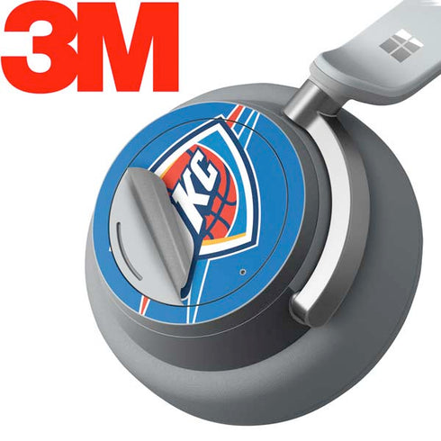 NBA Oklahoma City Thunder Large Logo Surface Headphones Skin