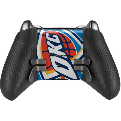 NBA Oklahoma City Thunder Large Logo Xbox Elite Wireless Controller Series 2 Skin