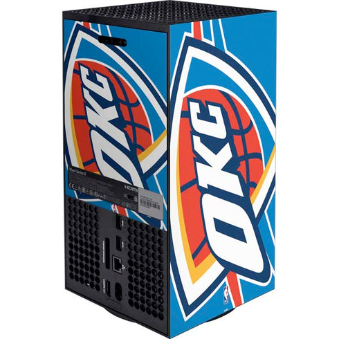 NBA Oklahoma City Thunder Large Logo XBox Series X Digital Edition Bundle Skin