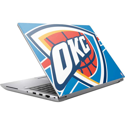 NBA Oklahoma City Thunder Large Logo HP ZBook Fury 16 G10 Skin