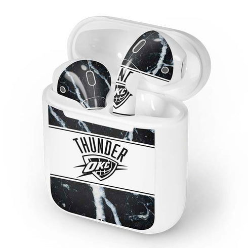 NBA Oklahoma City Thunder Marble Apple AirPods Skin