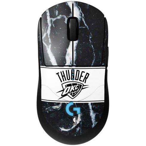 NBA Oklahoma City Thunder Marble G Pro Wireless Gaming Mouse Skin