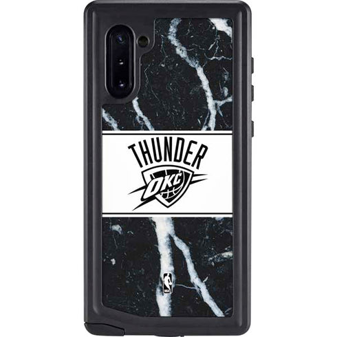 NBA Oklahoma City Thunder Marble Galaxy Cases