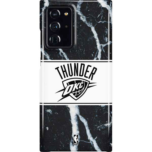 NBA Oklahoma City Thunder Marble Galaxy Cases