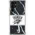 NBA Oklahoma City Thunder Marble Galaxy S23 Ultra Clear Case