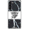 NBA Oklahoma City Thunder Marble Galaxy S24 FE Clear Case