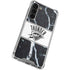 NBA Oklahoma City Thunder Marble Galaxy S24 FE Clear Case